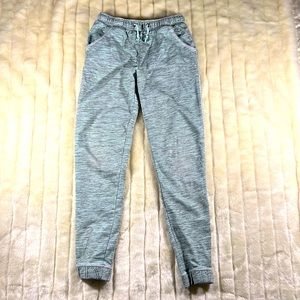 GIRLS COMFY LIGHT GREEN CHEROKEE SWEAT PANTS, SIZE XL 14/16.